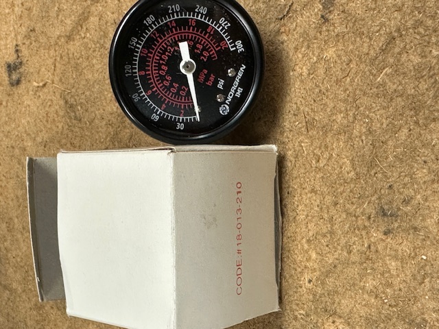 NORGREN PRESSURE GAUGE