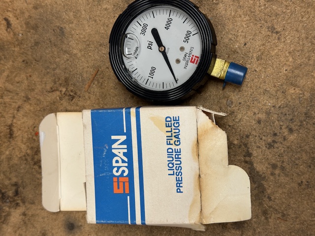 SPAN INSTRUMENTS PRESSURE GAUGE