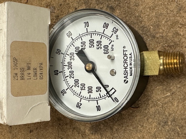 ASHCROFT PRESSURE GAUGE