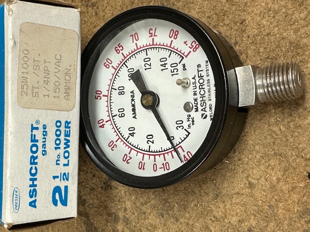 ASHCROFT PRESSURE GAUGE