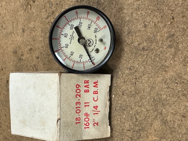 NORGREN PRESSURE GAUGE
