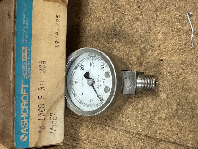 ASHCROFT PRESSURE GAUGE