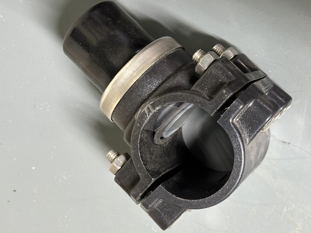 1 INCH STEEL PIPE LATERAL SADDLE