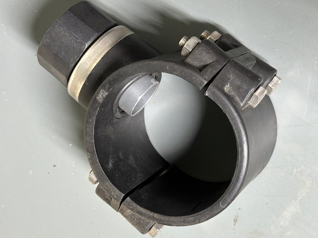 2 INCH STEEL PIPE LATERAL SADDLE